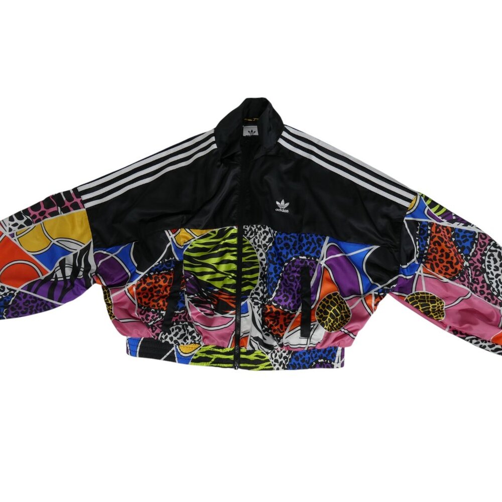 Adidas Women’s Top HC4470‎ Large Multicolor Black Athletic Shirt Training Gym - Picture 3 of 11